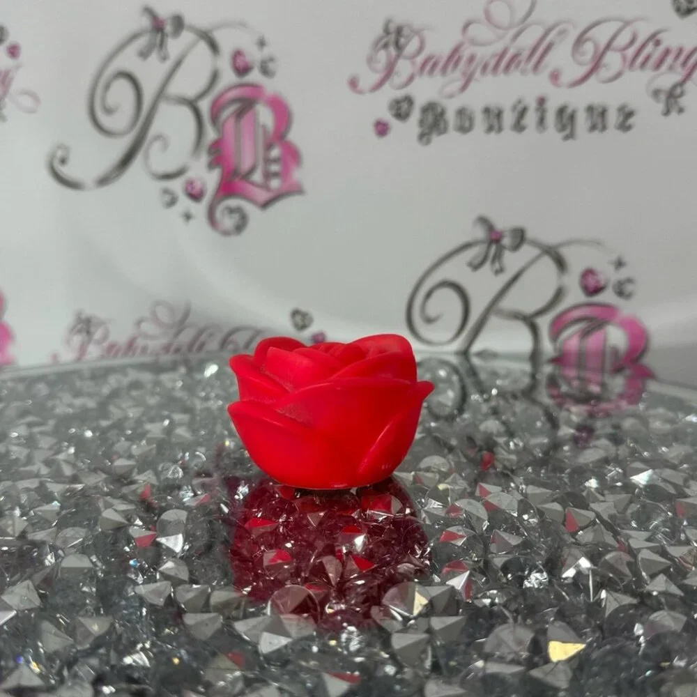 Light up roses Set of Three Rose-Shaped 3 LED lights 1 red/pink and 2 white - Picture 6 of 8